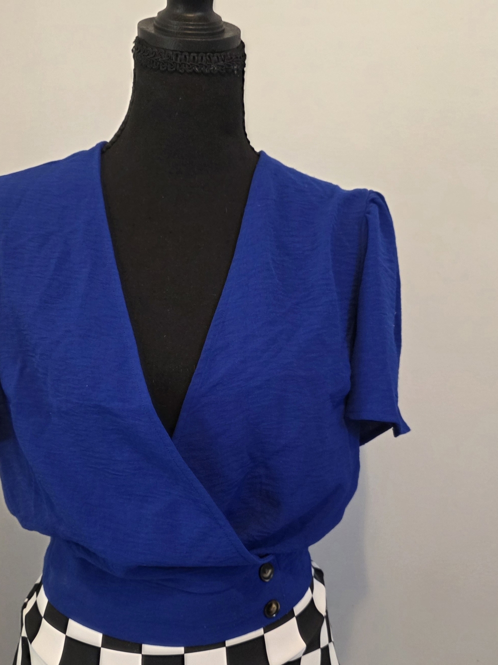 Monteau Royal Blue Women's Shirt